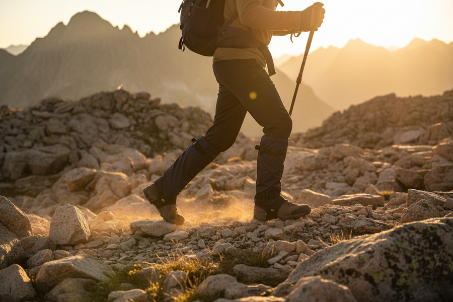 Rain, mud, thorns, scree — shrugged off.